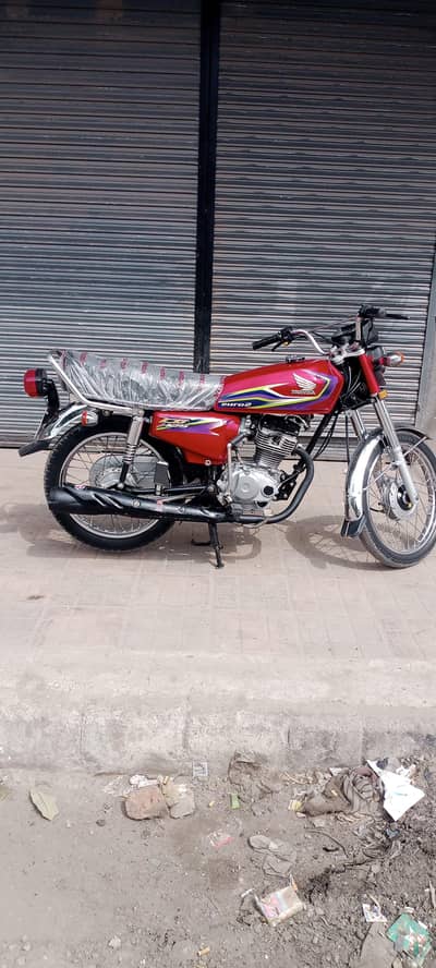 use bike CG. 125 all ok just by and drive