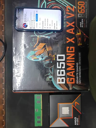 Ryzen 7 9700X | Gigabyte B650 GAMING X AX V2 | 8GB DDR5 SK Hynix