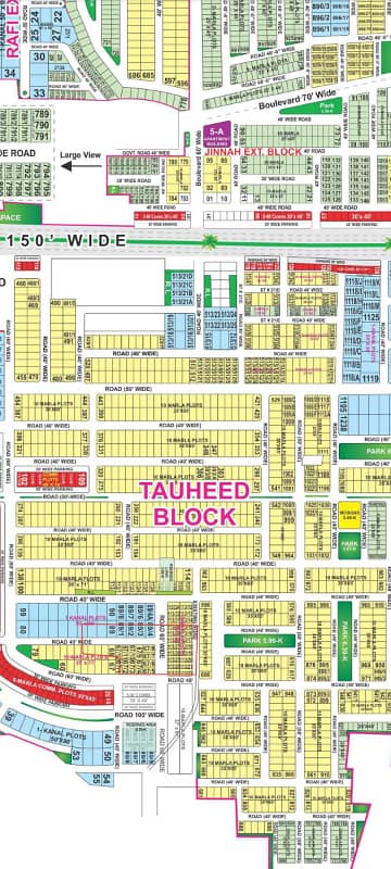 5 Marla On Ground Open Form Possession Plot Available For Sale in Tauheed Block Bahria Town Lahore