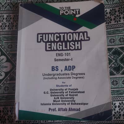 Functional english, eng-101, semester 1