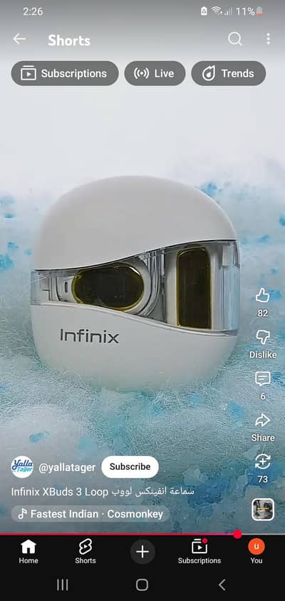 infinix x ear bud