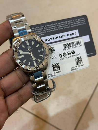 Tag Heuer Aquaracer Mens's Brand new and Original Watch