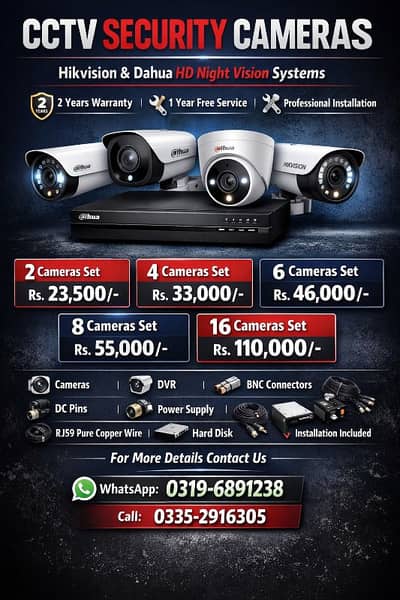 CCTV Camera Installation | WiFi CCTV | Home & Office Security Setup