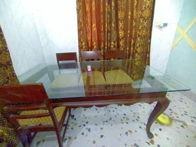 Dining table with 6 chairs