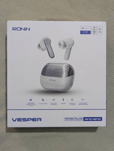 Ronin earbuds R-7075 new condition for sale Karachi