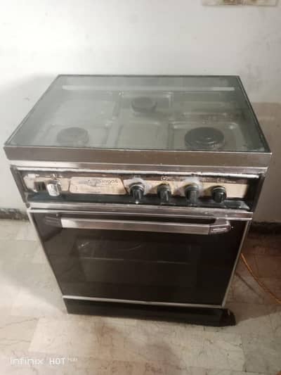 Asiagas Cooking Range 3 Burner with Oven