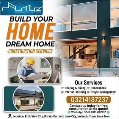 House construction Near me | Grey Structure | Architecture services