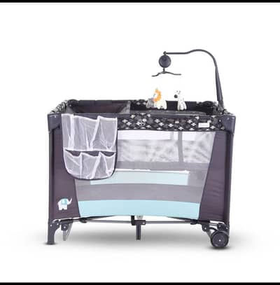 Tinnies brand baby cot and playpen