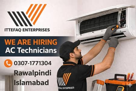 ​ Hiring: AC Technicians (Rawalpindi & Islamabad)