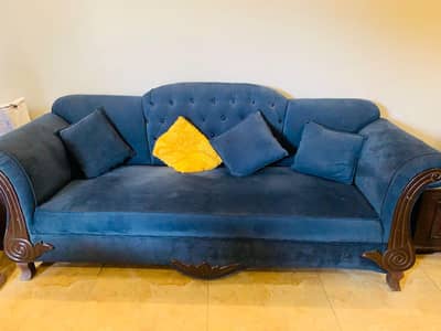 5 seater sofa + deewan