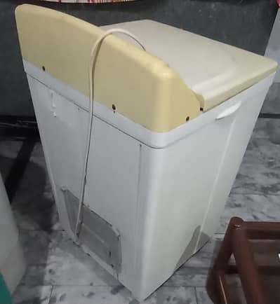 washing and dryer used