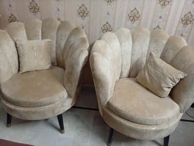 arm chair sofa & center table
