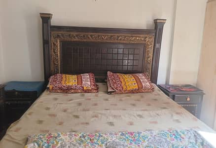 Master bed Two Side tables and  dressing table