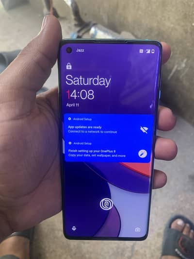 one plus 8 clean display 8/128 permanent pta only back toti