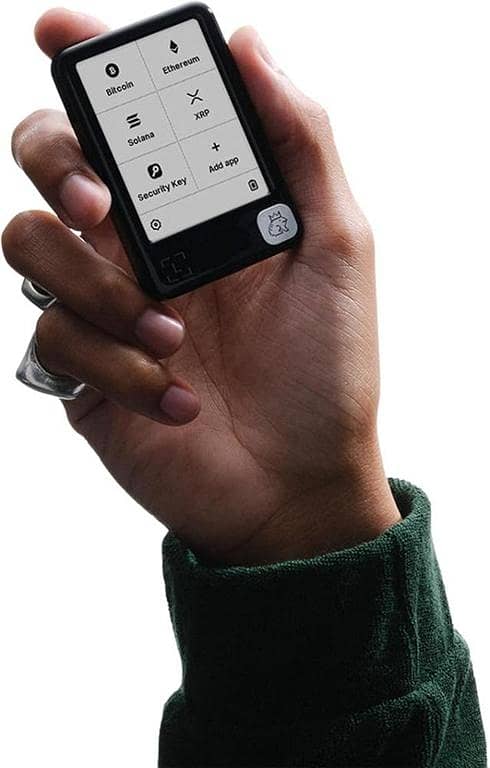 Ledger Nano Gen5 Touchscreen Hardware Wallet – Secure, Smart & Personal (Black)