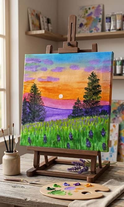 Handmade Oil Painting landscape – Original Artwork