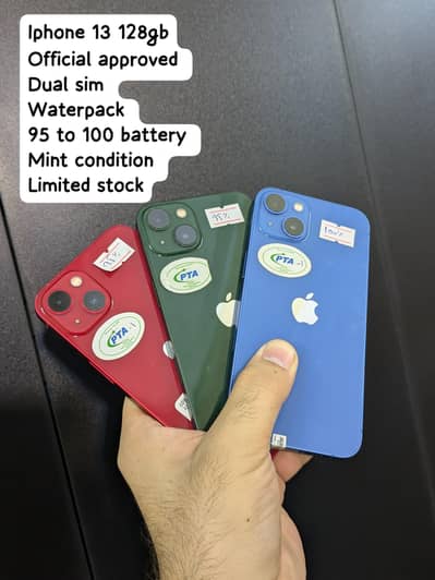 IPHONE 13 PTA APPROVED 256GB