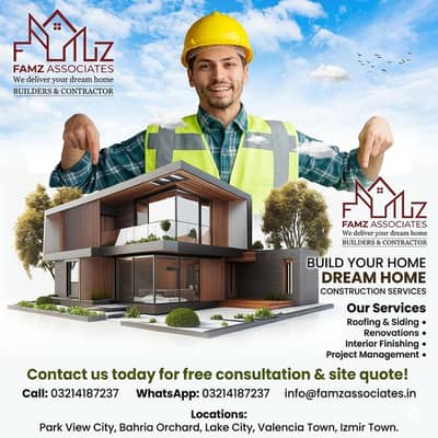 House & Commercial Building , Renovation , Grey Structure Construction