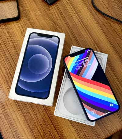 Iphone 12 NON PTA 64 GB Box 80%