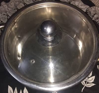 stainless steel pot