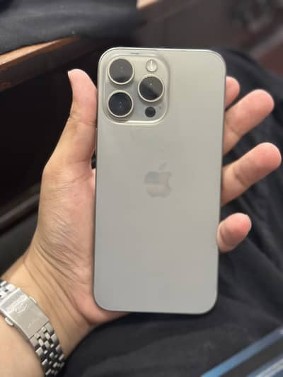 15 pro max 256 gb dual physical natural titanium water pack