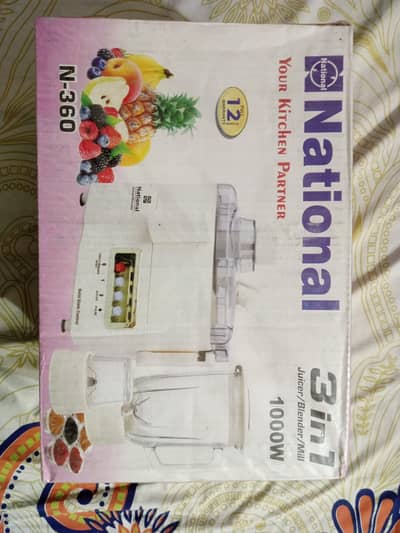 National juicer 3 in 1 Boxpack