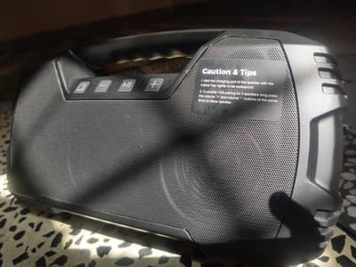 portable speaker