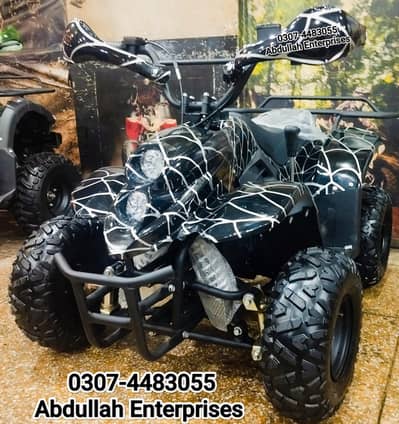 110cc Dubai import recondition ATV Quad Bike for sale deliver all Pak