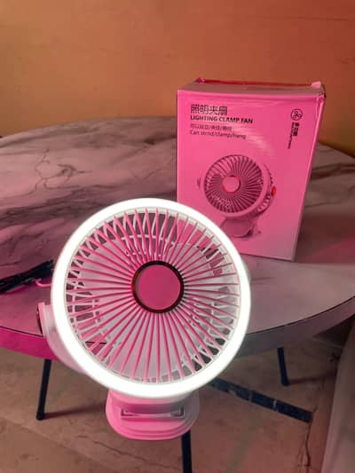 MINI FAN + LIGHT   (03152755977)
