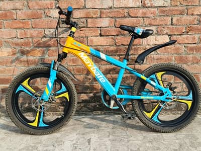 i want to sale my new bicycle dual disbreak and shock