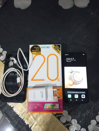 Tecno spark 20C complete Saman 4gb 128gb need cash only