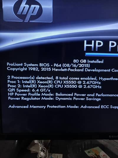 HP Proliant DL360E Gen6