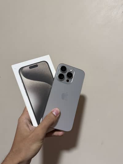 iPhone 15 pro with box
