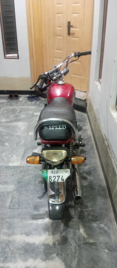 hi speed 70 bike for sale urgent model 2017 Rawalpindi number