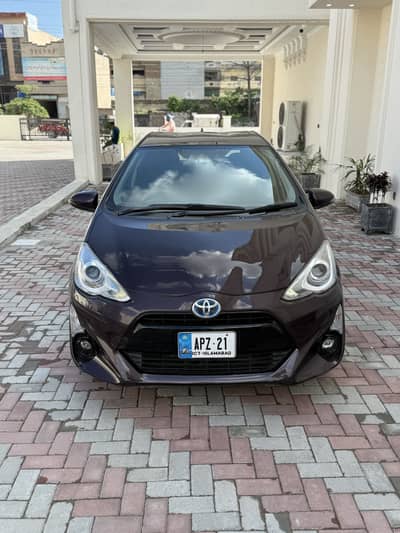 Toyota Aqua G 2015 Model 2021 Registered Full Option Car