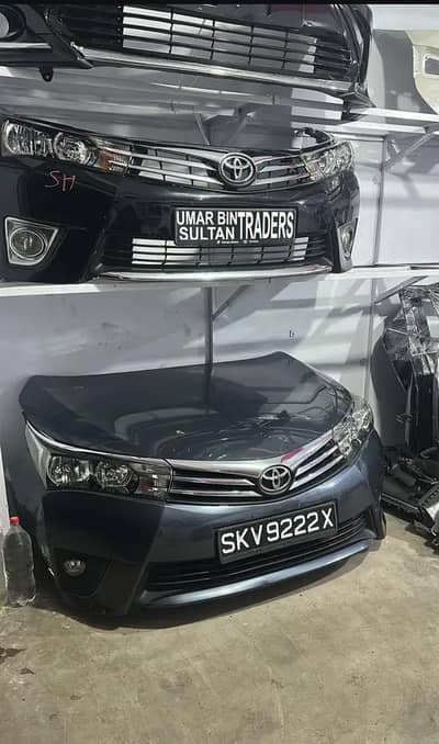 Toyota Corolla Auto Boday parts available