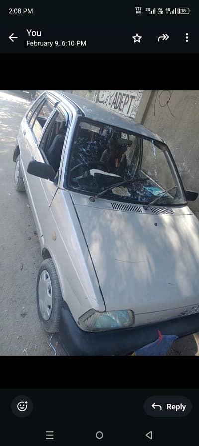 selling my car  mehran vx