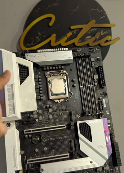 i5 11600k + z490 gigabyte vision g