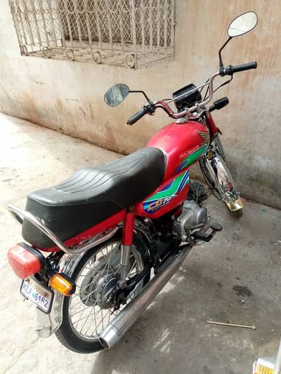 Honda CD 70 CG 2018 model Karachi number