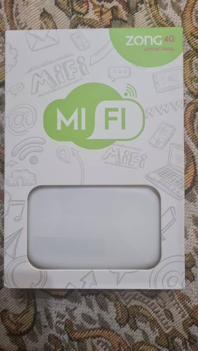 Zong 4G Mifi Device