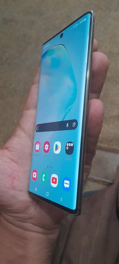 samsung galaxy note 10 5G new condition all ok online  approved
