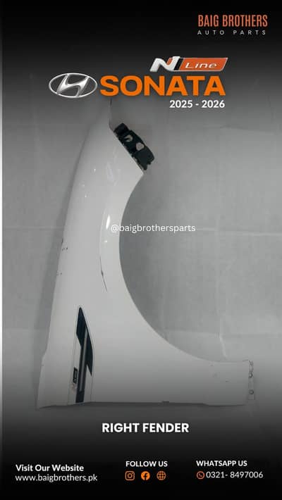 Hyundai Tucson Elantra Hybrid Sonata Fender Arch Spacer sheild