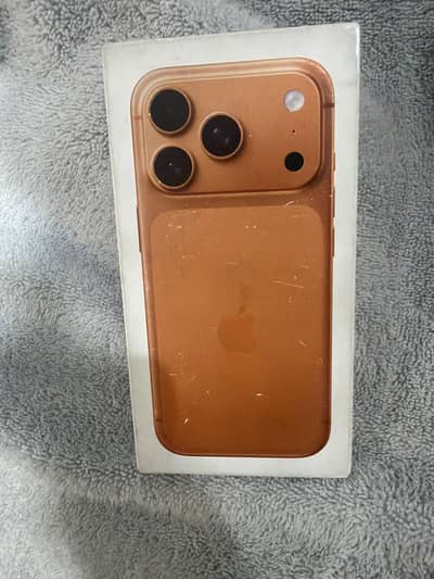 Iphone 17 pro JV Orange with box