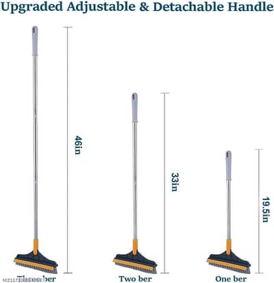 PORTABLE AND ADJUSTABLE DUST CLEANING BRUSH