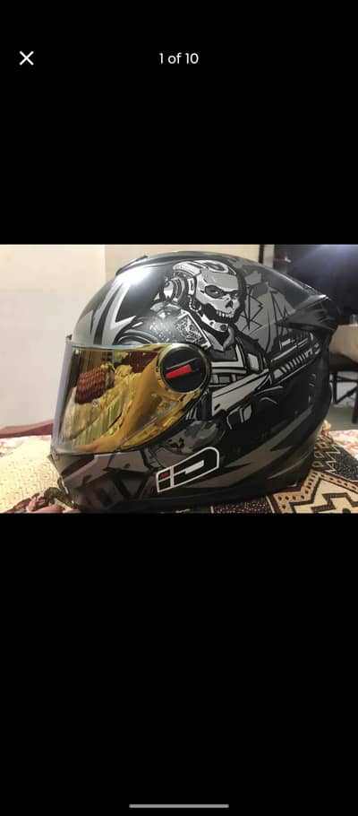 ID Spartan Full Face Helmet (Size XL) - Thailand Made