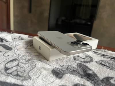 Iphone 15 Pro Max PTA Approved 10/10 Natural Titanium