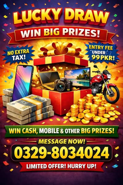 lucky draw entry fee under 99 pkr