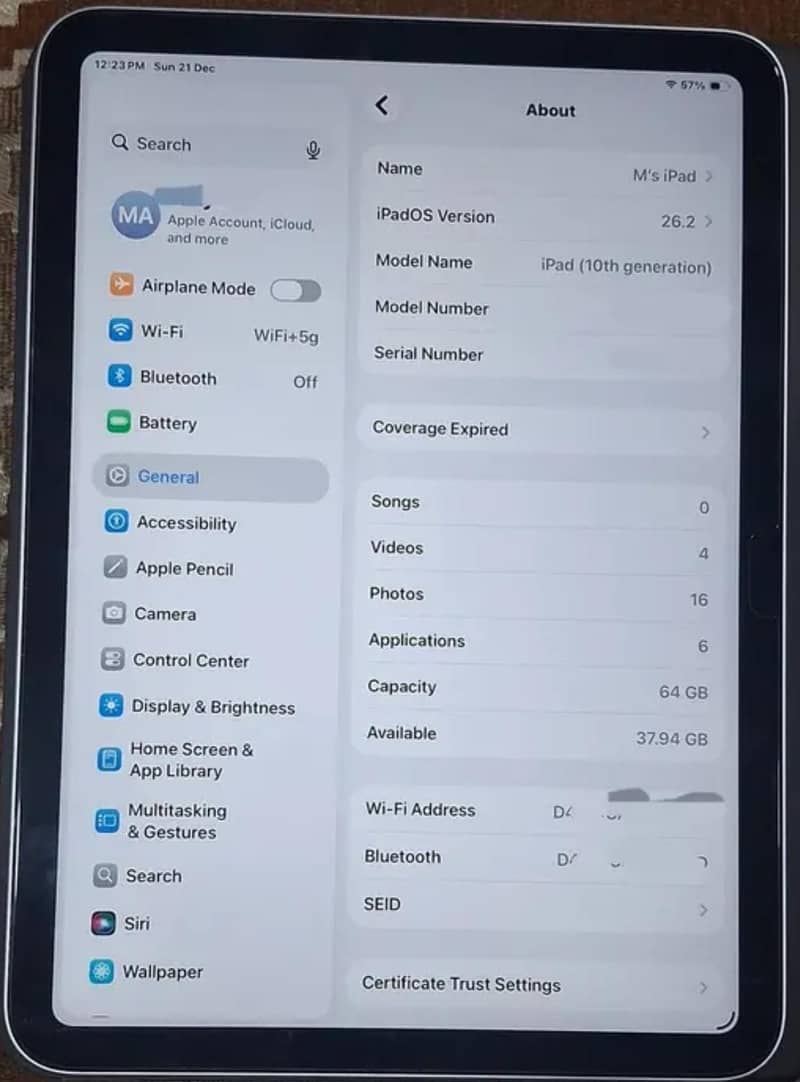 ipad 10th generation 1