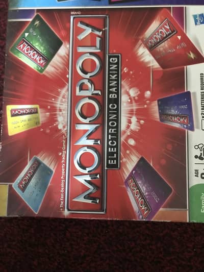 Electronic monopoly like a new completely game