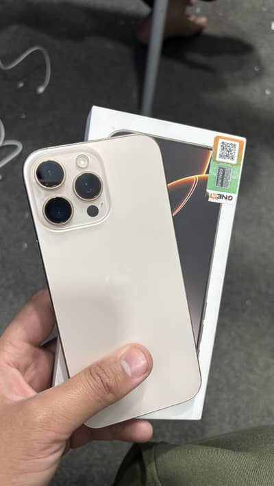 iPhone 16 pro max jv 256gb with box